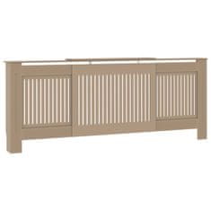 Greatstore Pokrov za radiator MDF 205 cm