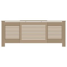Vidaxl Pokrov za radiator MDF 205 cm