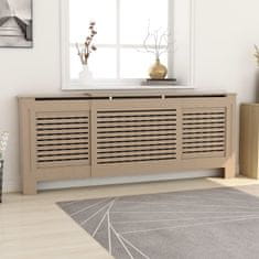 Greatstore Pokrov za radiator MDF 205 cm