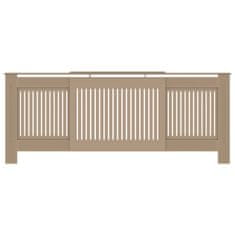 Vidaxl Pokrov za radiator MDF 205 cm