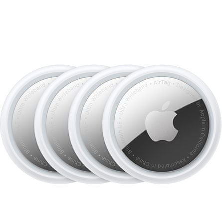 Apple AirTag lokator, 4 kosi - kot nov