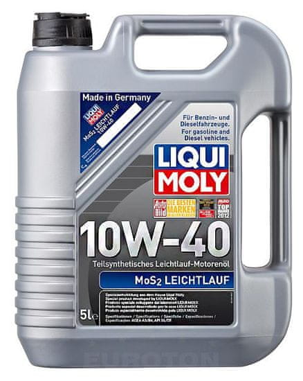 Liqui Moly motorno olje MOS2 LOW Friction 10W40, 5 l