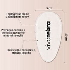 VivoVita Pedi Heal – Brusilnik za pete in stopala iz nano stekla