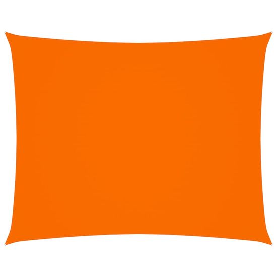 shumee Senčno jadro oksford blago pravokotno 2,5x3,5 m oranžno