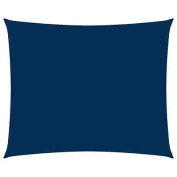 Vidaxl Senčno jadro oksford blago pravokotno 5x6 m modro