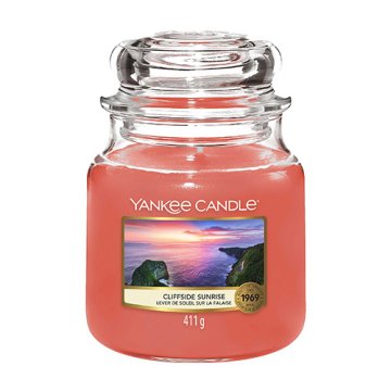 Yankee Candle Sveča v steklenem kozarcu , Sončni vzhod na pečini, 410 g