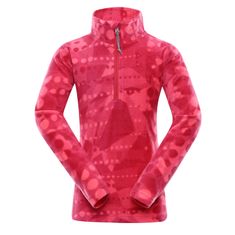 ALPINE PRO dekliški pulover Augedo, 104 - 110, roza