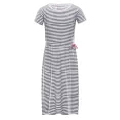 ALPINE PRO dekliška obleka 104 - 110, siva