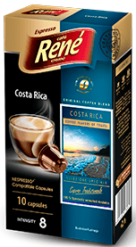René kapsule za kavne aparate Espresso Costa Rica Nespresso, 10 kosov