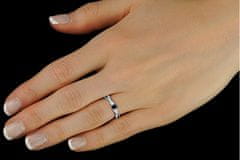 Silvego Srebrn prstan z naravnim naravnim safirjem JJJR1100SAP (Obseg 50 mm)