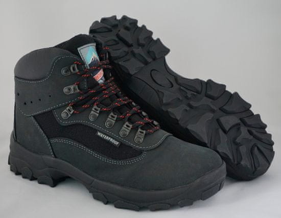 Grisport polvisoki treking čevlji Tiesse Eagle črni/sivi unisex