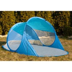 Samopostavljivi šotor za na plažo PARAWAN, mint-moder T-249