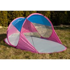 Samopostavljiv šotor PARAWAN za plažo, roza-moder T-248