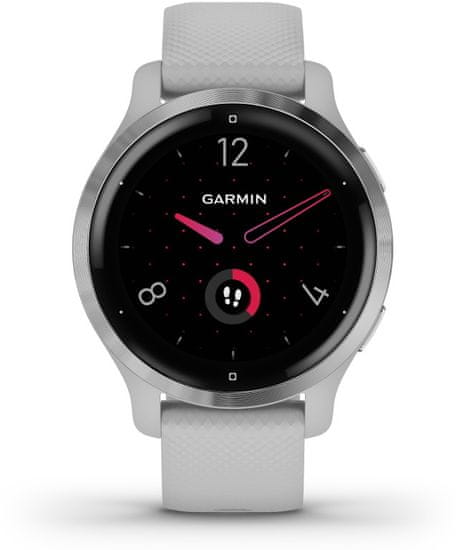 Garmin Venu 2S pametna ura, srebrna (Silver/Mist Gray) - Odprta embalaža