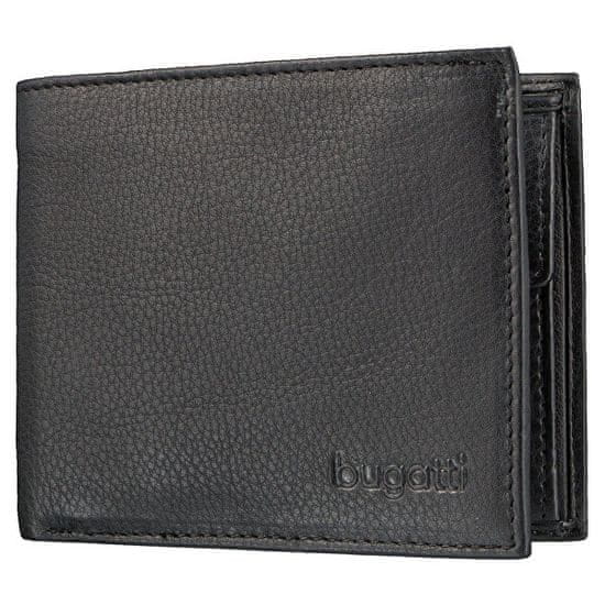 Bugatti Moška denarnica Semper 49117901 Črna
