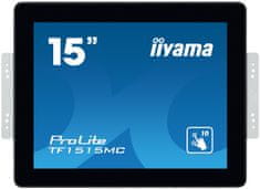 iiyama ProLite TF1515MC-B2 LED informacijski zaslon, 38 cm, TN