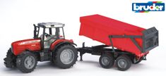 Bruder 2045 Traktor Massey Ferguson s ploščadjo