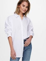 Jacqueline de Yong Ženska majica JDYMIO Loose Fit 15233486 White (Velikost 34)