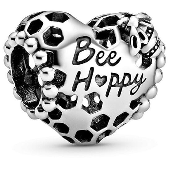 Pandora Bee Happy srebrna perla 798769C00