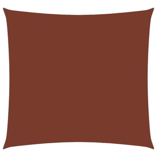 Vidaxl Senčno jadro oksford blago pravokotno 2x2,5 m terakota