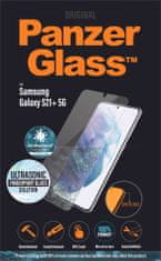 PanzerGlass Ultrasonic Antibacterial zaščitno steklo Samsung Galaxy S21+ 5G, kaljeno, prozorno