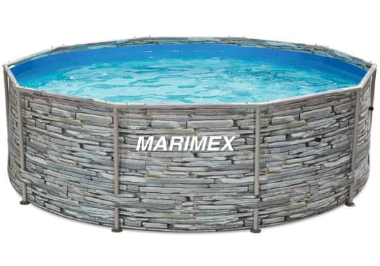 Marimex Florida bazen, 3,05 × 0,91 m, brez filtriranja, motiv kamnov (10340245)