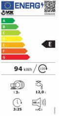 VOX electronics GSI 6644 E vgradni pomivalni stroj