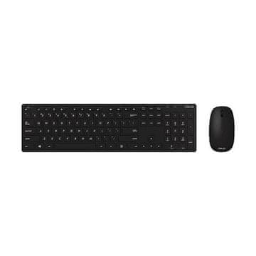 ASUS W5000 Wireless Keyboard and Mouse Set brezžični komplet tipkovnica in miška, črn