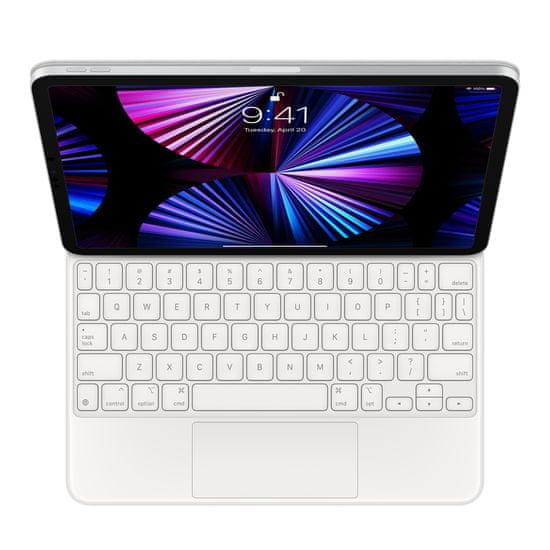Apple Magic Keyboard tipkovnica za iPad Pro 11 (3. gen.) in iPad Air (4. gen.), US English, bela