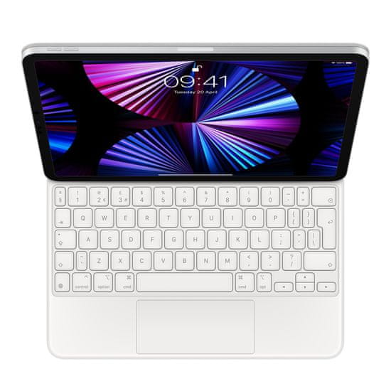 Apple Magic Keyboard tipkovnica za iPad Pro 11 (3. gen.) in iPad Air (4. gen.), British English, bela