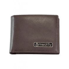 MEATFLY Brown moška usnjena denarnica