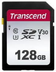 SDXC pomnilniška kartica 300S, 128 GB, 95/45 MB/s, C10, UHS-I U3, V30