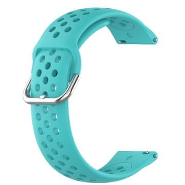 BStrap Silicone Dots pašček za Samsung Galaxy Watch 3 45mm, teal
