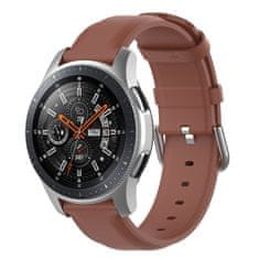 BStrap Leather Lux pašček za Samsung Galaxy Watch 3 45mm, brown