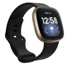 BStrap Silicone (Large) pašček za Fitbit Versa 3, black