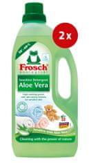 Frosch gel detergent, aloe vera, 1,5 l, 2 kos