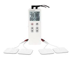 Wellife Digitalni elektrostimulator COMBO 3v1 R-C3 (opcija: z dodatki + 2 rezervni elektrodi)