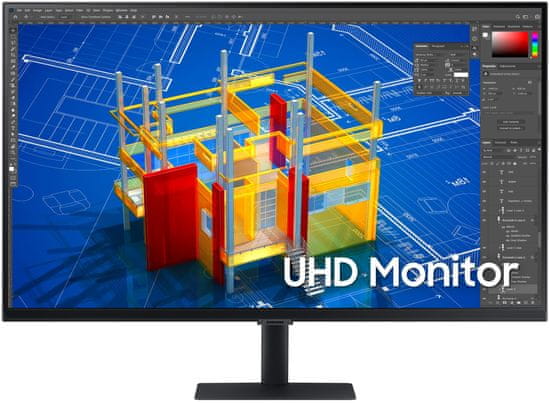 Samsung S32A700NWU monitor, 81,3 cm (32), VA, 4K Ultra HD