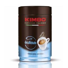 Kimbo brezkofeinska mleta kava, pločevinka, 250 g
