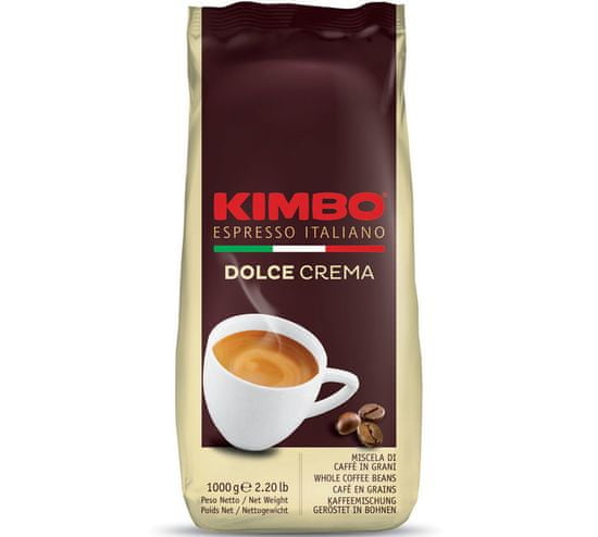 Kimbo Dolce Crema kava v zrnu, 1 kg