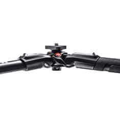 Manfrotto 190X3 Aluminijasto 3-sekcijsko stojalo z XPRO Fluid video glavo (MK190X3-2W)