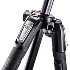 Manfrotto 190X3 Aluminijasto 3-sekcijsko stojalo z XPRO Fluid video glavo (MK190X3-2W)
