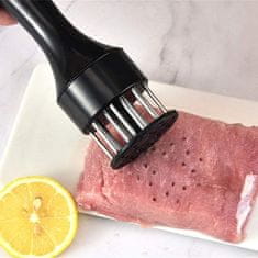 Netscroll Kladivo z bodicami za mehčanje mesa, kladivo za meso za naravno mehčanje mesa, MeatPress