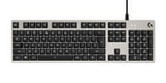 Logitech G413 gaming mehanska tipkovnica, Romer-G, srebrna (920-008476)