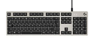 Logitech G413 gaming mehanska tipkovnica, Romer-G, srebrna (920-008476)