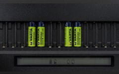 Oxe  AA polnilnik za 20 kosov, s prikazovalnikom in 20 kosov polnilnih baterij Varta 56706 R6 2100mAh NIMH basic