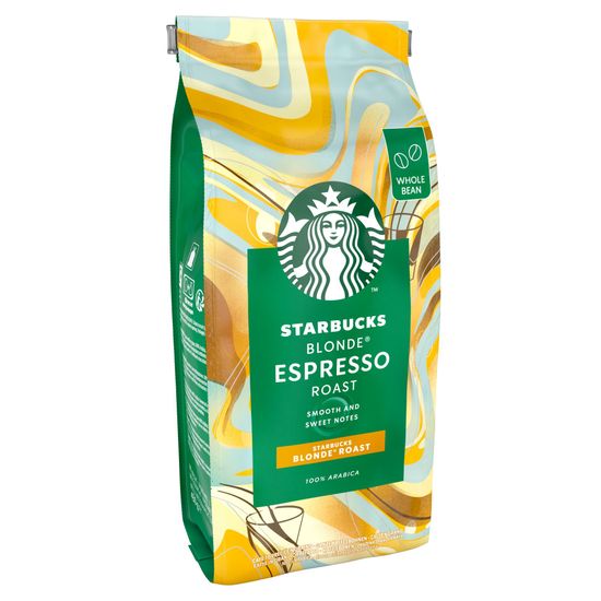 Starbucks Blonde Espresso Roast kava v zrnu, 450 g