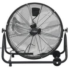 Greatstore Industrijski bobnasti ventilator 60 cm 180 W črn