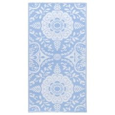 Vidaxl Zunanja preproga baby modra 160x230 cm PP