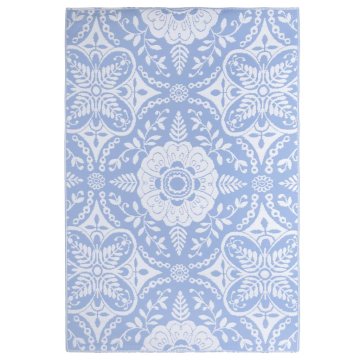 Vidaxl Zunanja preproga ARAKIL baby modra 190x290 cm PP